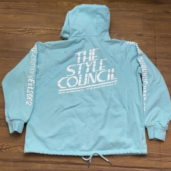 Opening Ceremony Men Style Council Hoodie Sz XS - Picture 6 of 11